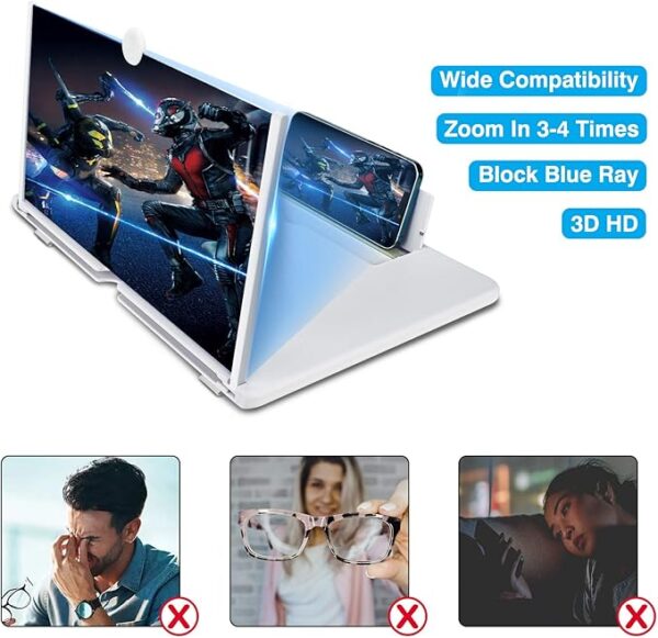 16 inch Screen Magnifier for Cell Phone 3D - Image 2