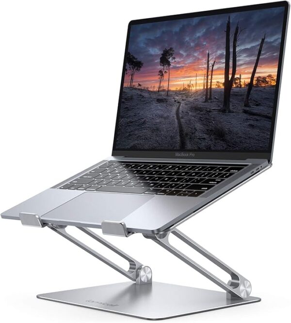 Lamicall Adjustable Laptop Stand, Portable Laptop Riser