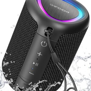 Portable Bluetooth Speaker with Lights